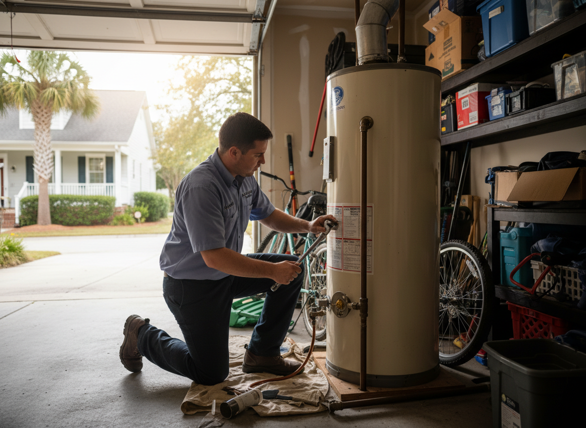 Gas Water Heater Repair in Summerville: Common Problems and Fixes